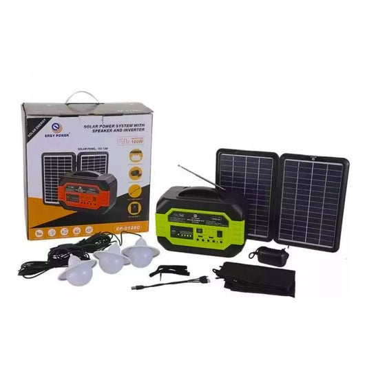 Kit Generador Carga Solar Multiusos 100w